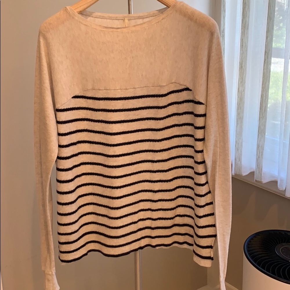 Margaret O’Leary cotton striped sweater